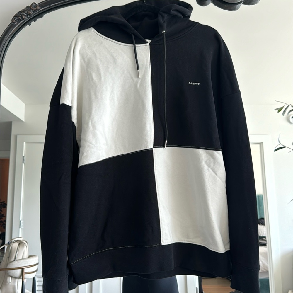 SANDRO Square Hoodie